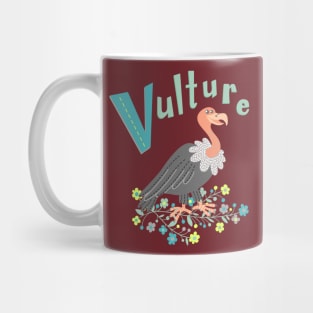 Vulture Bird Illustration Mug